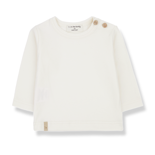 1+ in the Family Noelle longsleeve shirt - Ecru 1+ in the Family Noelle longsleeve shirt - Ecru