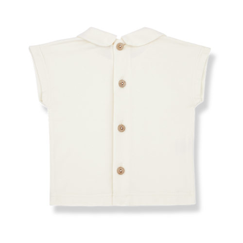 1+ in the family Luna collar blouse - Ecru 1+ in the family Luna collar blouse - Ecru
