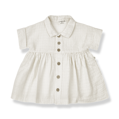 1+ in the family Momo dress - Bone 1+ in the family Momo dress - Bone