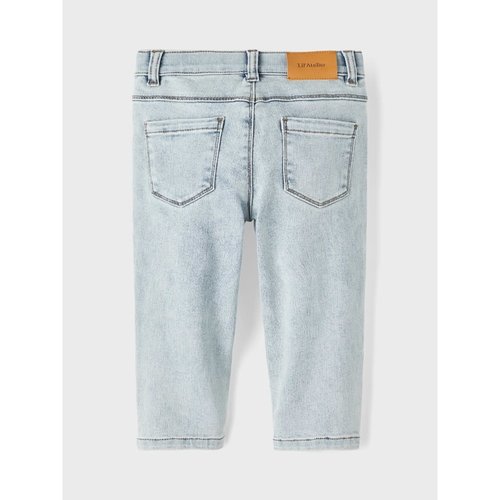 Lil' Atelier KIM HW LOOSE AN JEANS Light Blue Denim