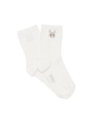 Donsje Amsterdam Bell socks - Bunny - Warm white