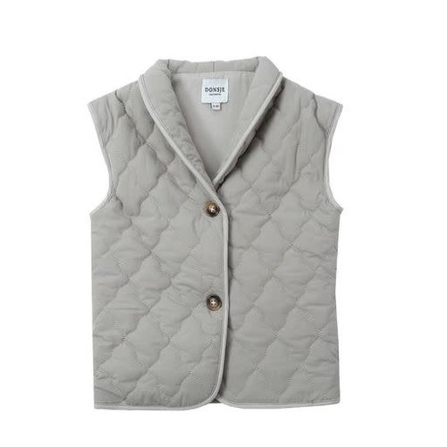 Donsje Blom Gilet - Stone Grey Donsje Blom Gilet - Stone Grey