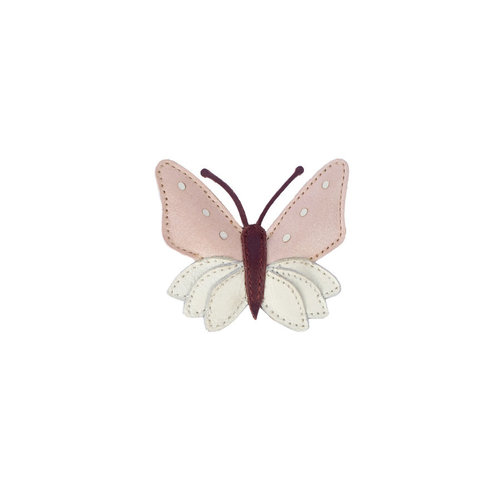 Donsje Amsterdam Zaza Sky Hairclip - Butterfly - Powder Metallic Nubuck