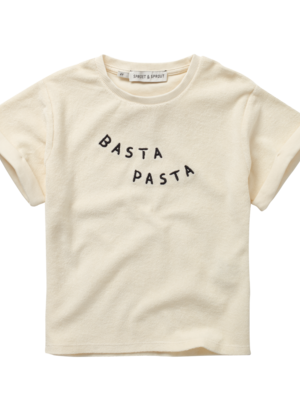 Sproet&Sprout Terry t-shirt Basta Pasta
