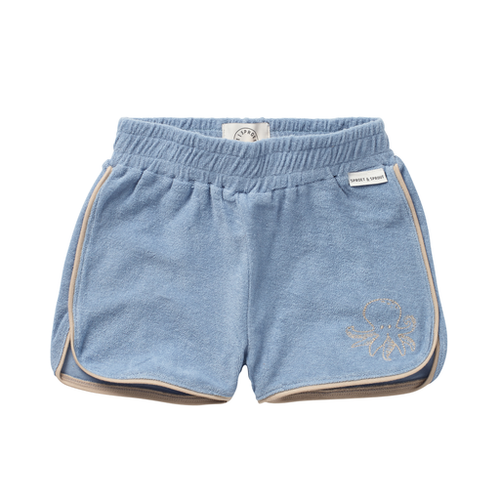 Sproet&Sprout Sport shorts octopus - Sky blue Sproet&Sprout Sport shorts octopus - Sky blue