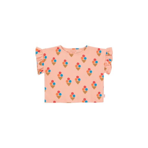 Tiny cottons ICE CREAM TEE papaya Tiny cottons ICE CREAM TEE papaya