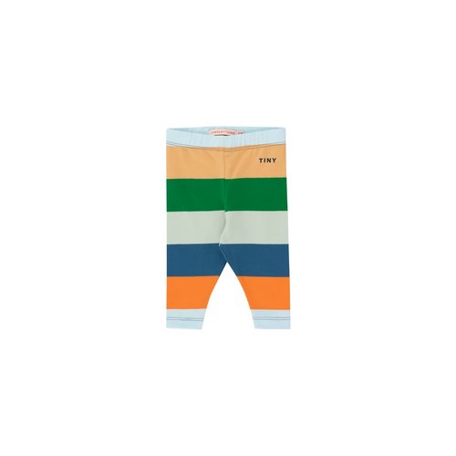 Tiny cottons STRIPES BABY PANT tangerine/almond/pistachio Tiny cottons STRIPES BABY PANT tangerine/almond/pistachio