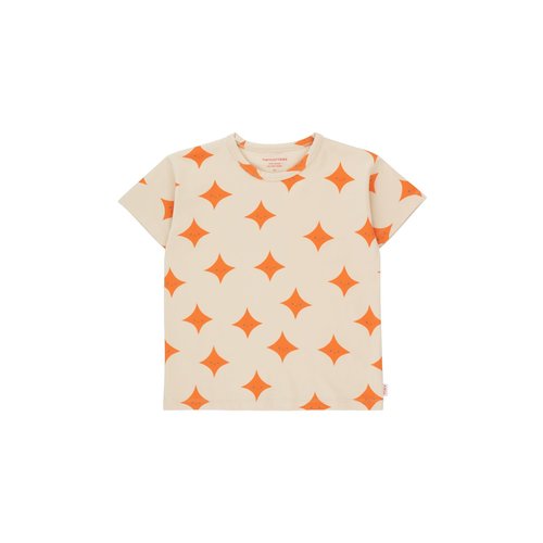 Tiny cottons SPARKLE TEE dark vanilla/tangerine Tiny cottons SPARKLE TEE dark vanilla/tangerine