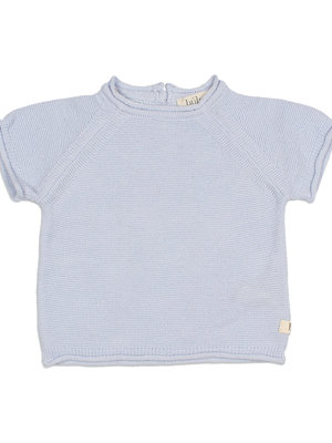 Buho Knitted t-shirt -Baby Blue