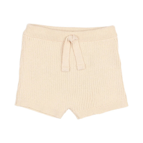Buho Rib knit shorts- Sand Buho Rib knit shorts- Sand