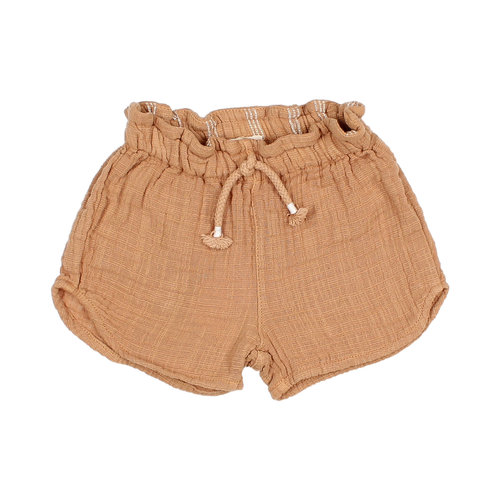 Buho Muslin shorts - Caramel Buho Muslin shorts - Caramel