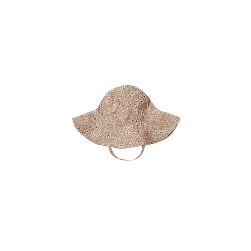 Quincy Mae Sun hat | Apricot floral Quincy Mae Sun hat | Apricot floral