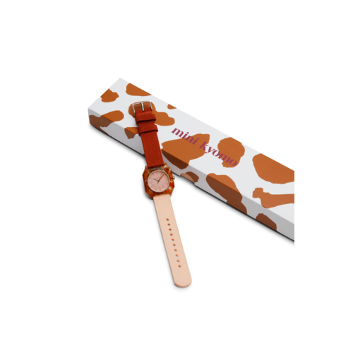 Mini Kyomo Horloge - cinnamon roll Mini Kyomo Horloge - cinnamon roll