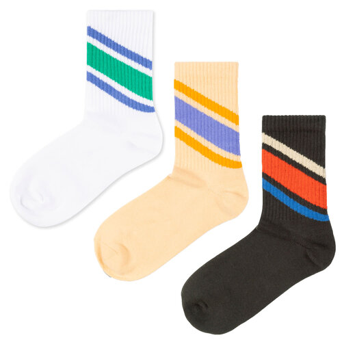 Repose AMS Sporty socks - 3-pack stripe