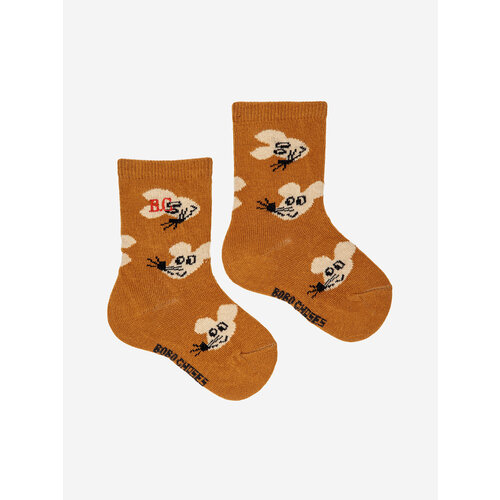 Bobo Choses Baby Mouse all over long socks Bobo Choses Baby Mouse all over long socks