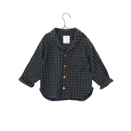 Play Up CHECKED WOVEN SHIRT M059 BRUNO MELANGE Play Up CHECKED WOVEN SHIRT M059 BRUNO MELANGE