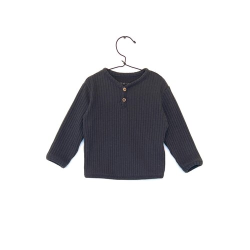 Play Up RIBBED RIB LS T-SHIRT P9059 BRUNO Play Up RIBBED RIB LS T-SHIRT P9059 BRUNO