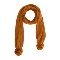 Knitted scarf - Rust