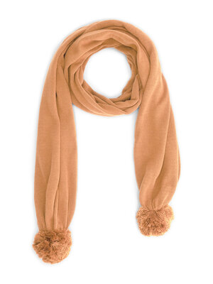 Yuki Kidswear Knitted scarf - Coral