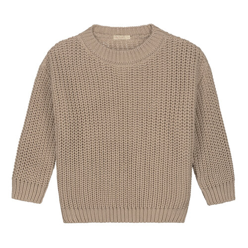 Yuki Kidswear Chunky knitted sweater - Shell Yuki Kidswear Chunky knitted sweater - Shell