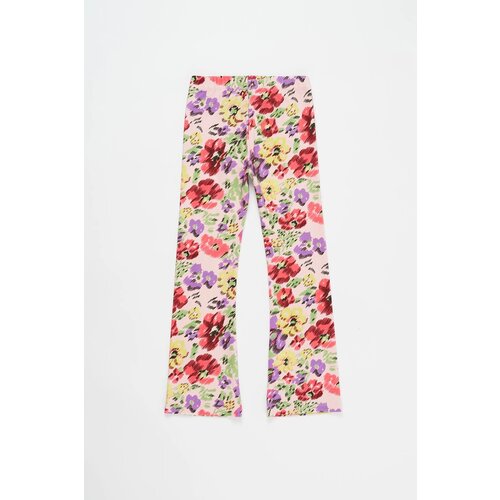 Maison Mangostan Glitch flowers flared legging Maison Mangostan Glitch flowers flared legging