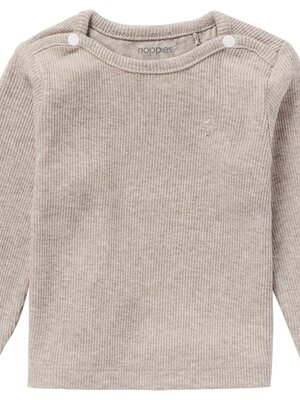 Noppies Longsleeve Rib Natal - Taupe Melange