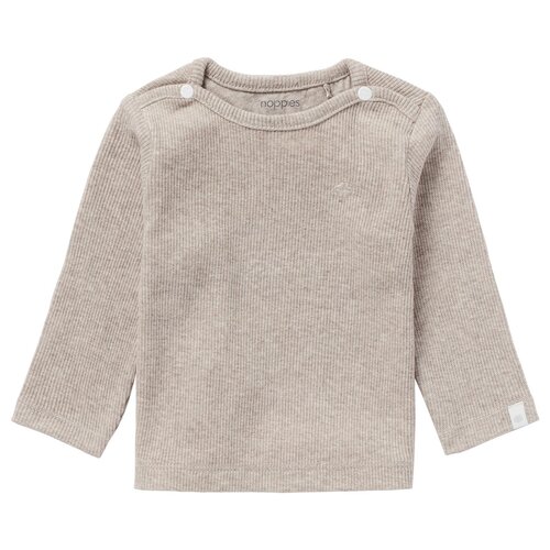 Noppies Longsleeve Rib Natal - Taupe Melange