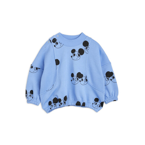 Mini Rodini Ritzrats aop sweatshirt - Blue