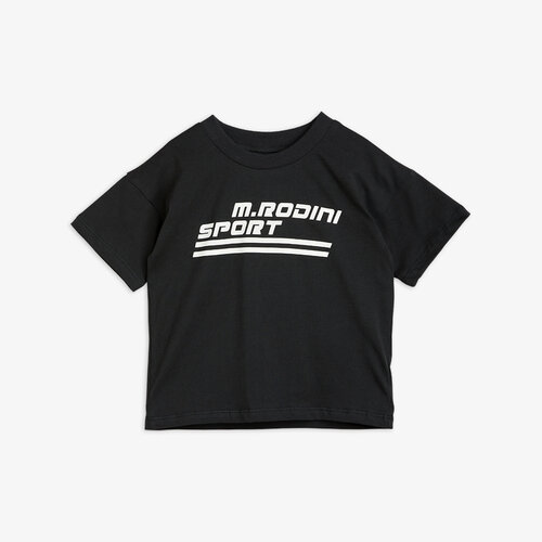 Mini Rodini M Rodini sport sp ss tee - Black