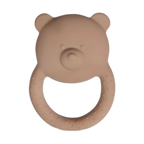 Jollein Bijtring Rubber Teddy Beary Biscuit Jollein Bijtring Rubber Teddy Beary Biscuit