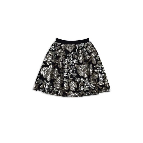 Ammehoela Dolly - Silver Gold Flowers Sequin Ammehoela Dolly - Silver Gold Flowers Sequin