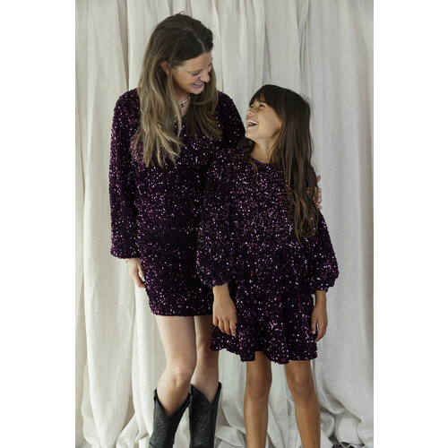 Ammehoela Eline Woman - Burgundy Sequin Ammehoela Eline Woman - Burgundy Sequin