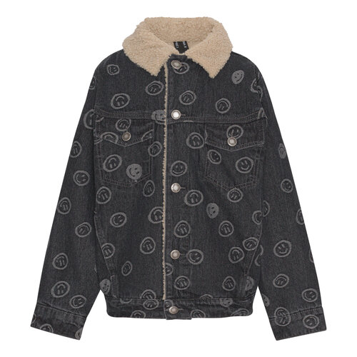 Molo Hiro jeans jacket - Happiness black