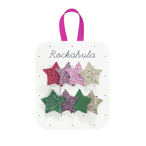 Rockahula Jolly Glitter Star Clips
