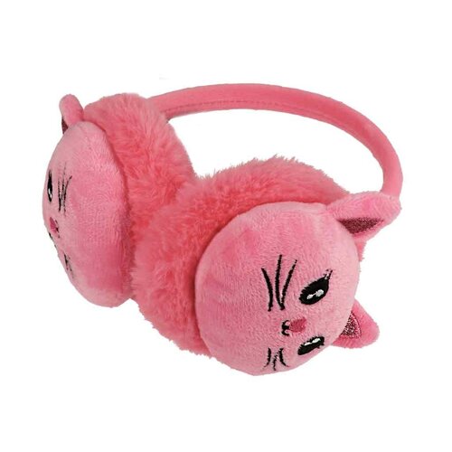Oorwarmers kat mid roze Oorwarmers kat mid roze
