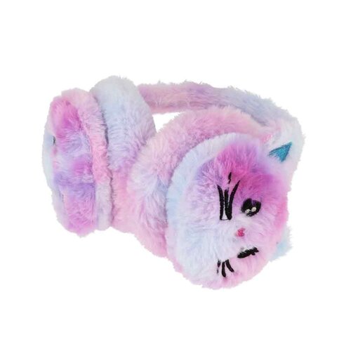 Oorwarmers kat multicolour lila Oorwarmers kat multicolour lila