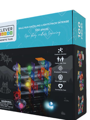 Cleverclixx Cleverclixx - Ball Run Dazzling Lights Pack Intense (100 pieces)