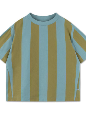 Repose AMS Tee shirt - Golden reef block stripe