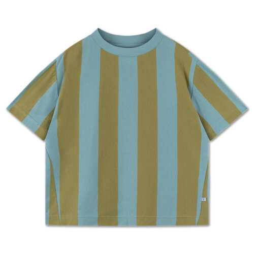 Repose AMS Tee shirt - Golden reef block stripe