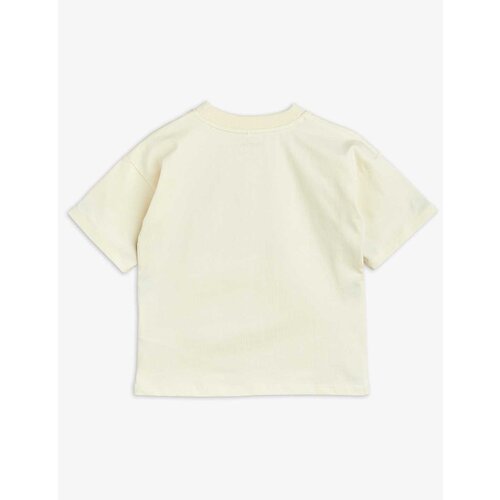 Mini Rodini Adored sp ss tee - Offwhite