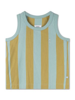 Repose AMS Singlet - Golden reef block stripe