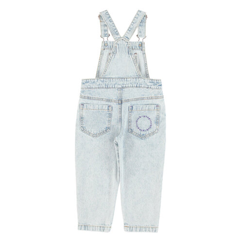 Piupiuchick Dungarees | washed blue denim