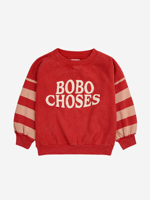 Bobo Choses Bobo Choses stripes sweatshirt