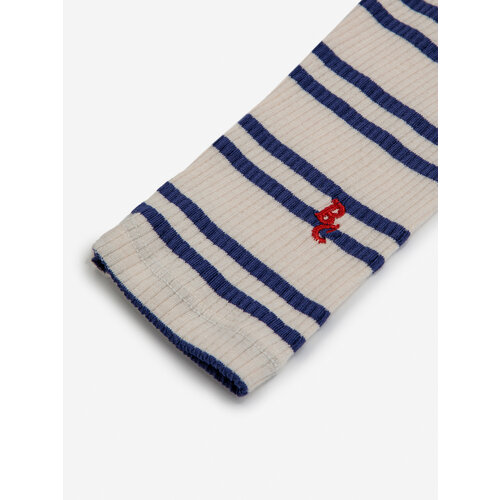 Bobo Choses Baby leggings - Blue Stripes