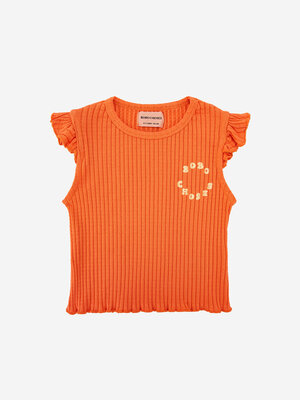 Bobo Choses Bobo Choses Circle ruffled tank top