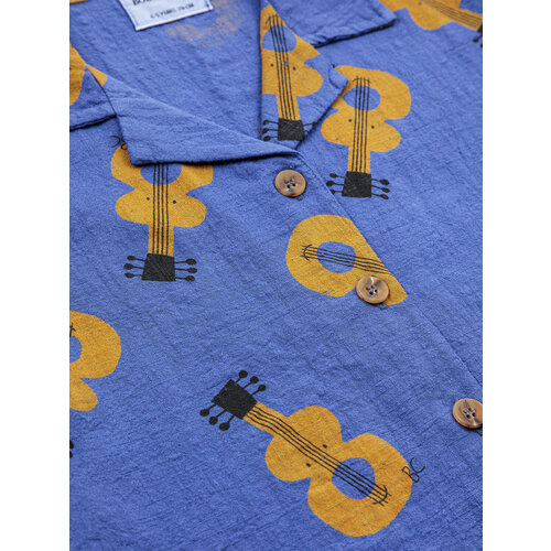 Bobo Choses Acoustic Guitar all over woven shirt