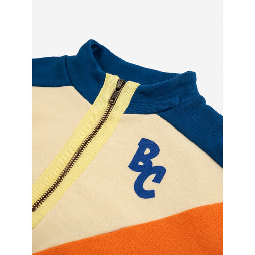 Bobo Choses BC Color Block zipped sweatshirt