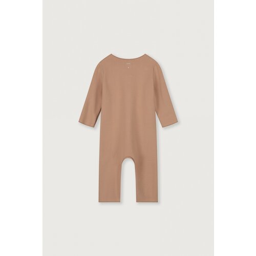 Gray Label Baby Suit With Snaps - Biscuit