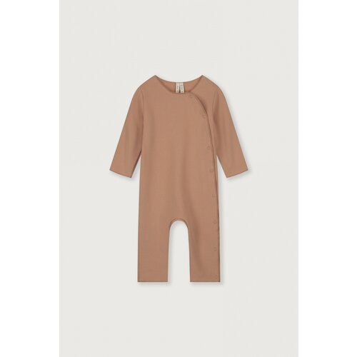Gray Label Baby Suit With Snaps - Biscuit