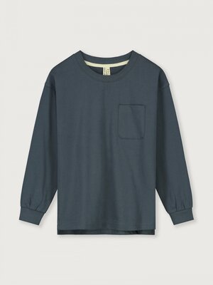 Gray Label Oversized longsleeve tee - Blue Grey